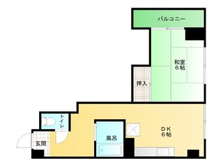 シーサイドマンションの物件間取画像